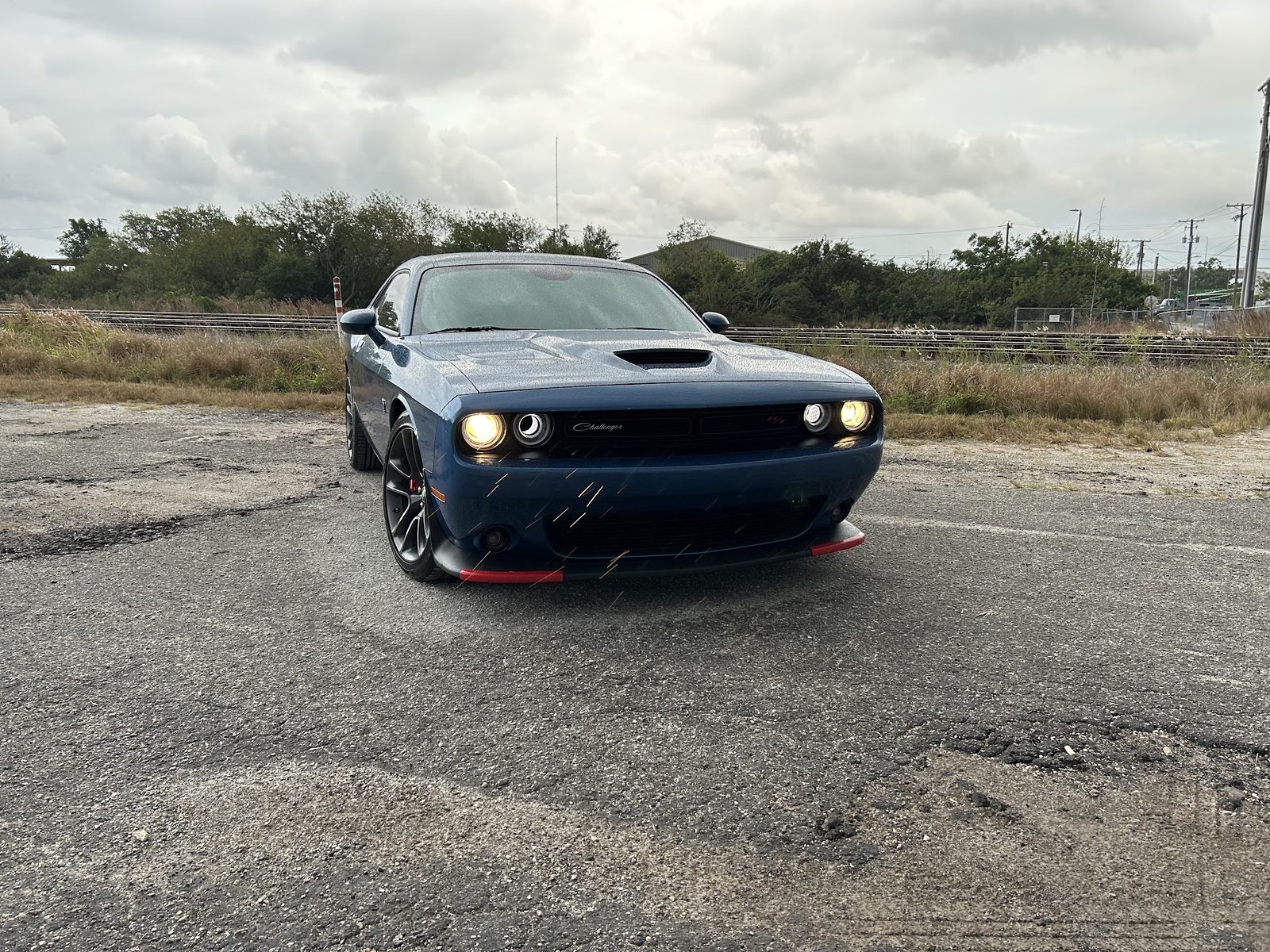 Dodge Challenger with fresh ceramic tint